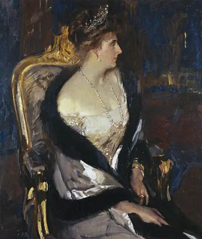 Queen Victoria Eugenia of Spain Joaquin Sorolla